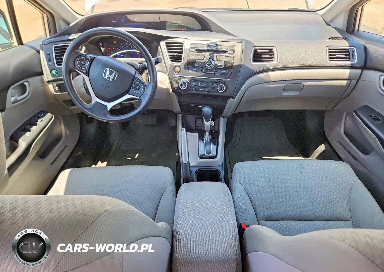 2014 Honda Civic Lx VIN:19XFB2F57EE037726 - 8