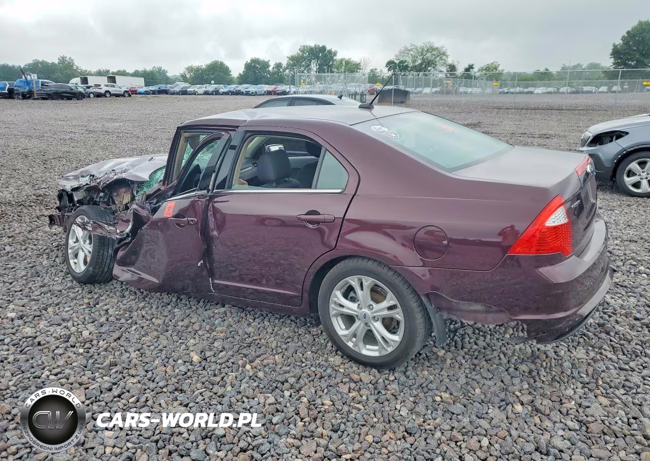 2012 Ford Fusion Se VIN:3FAHP0HAXCR309030 - 2