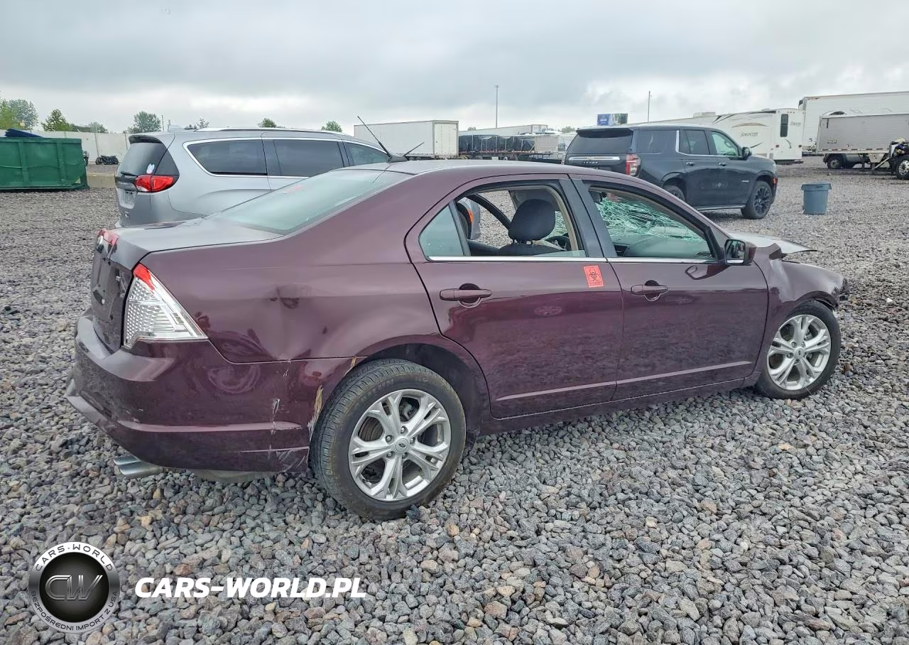 2012 Ford Fusion Se VIN:3FAHP0HAXCR309030 - 3