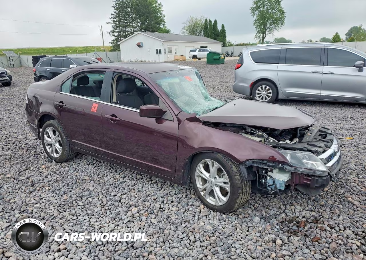 2012 Ford Fusion Se VIN:3FAHP0HAXCR309030 - 4