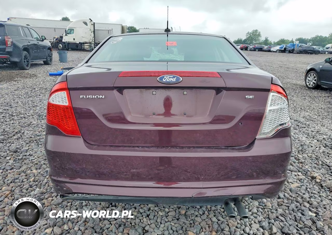 2012 Ford Fusion Se VIN:3FAHP0HAXCR309030 - 6