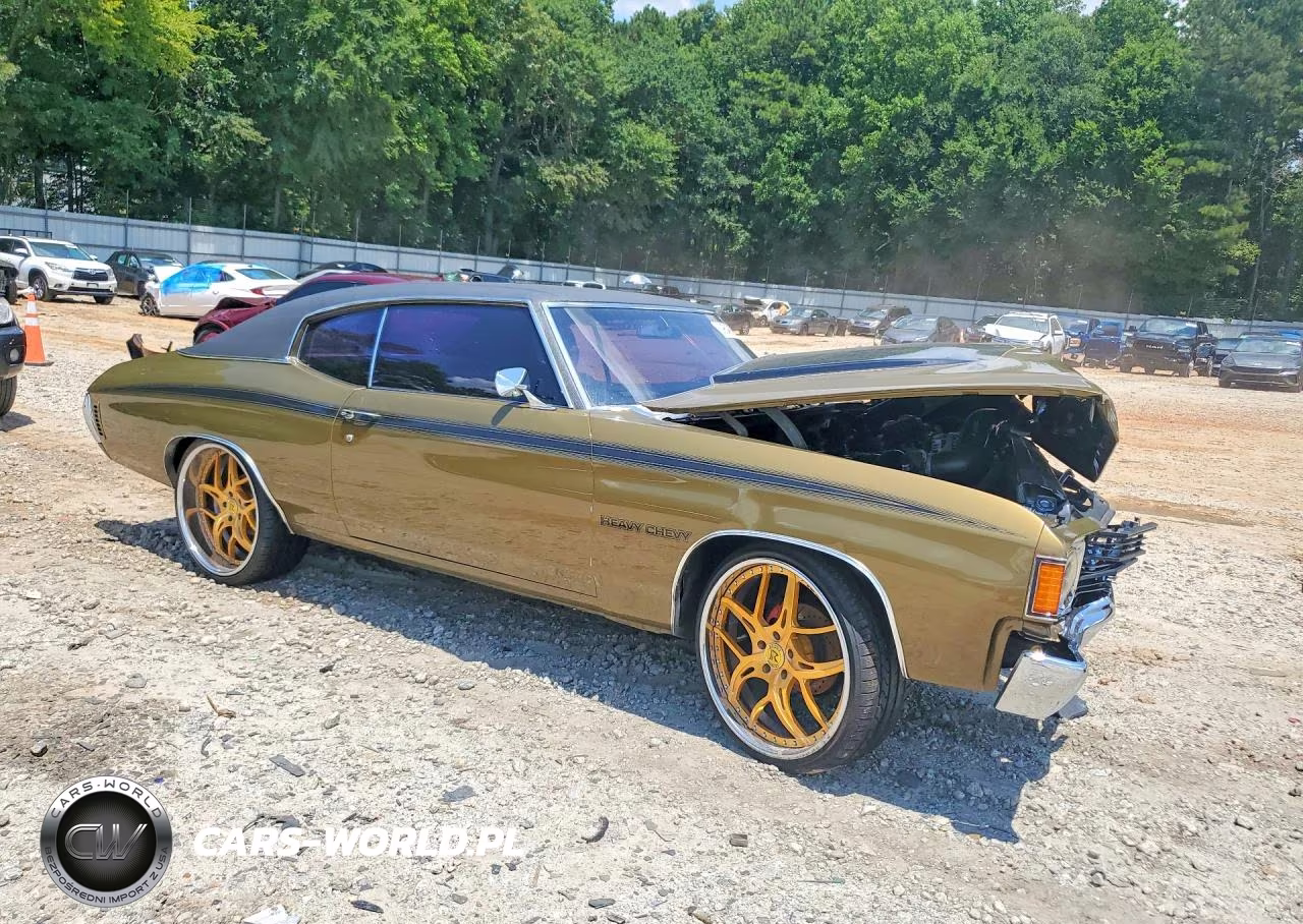 1972 Chevrolet Chevelle VIN:1D37F2R558443 - 4