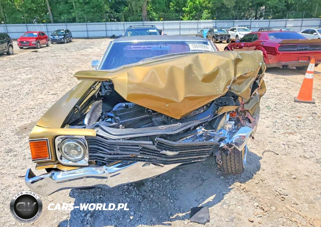 1972 Chevrolet Chevelle VIN:1D37F2R558443 - 5
