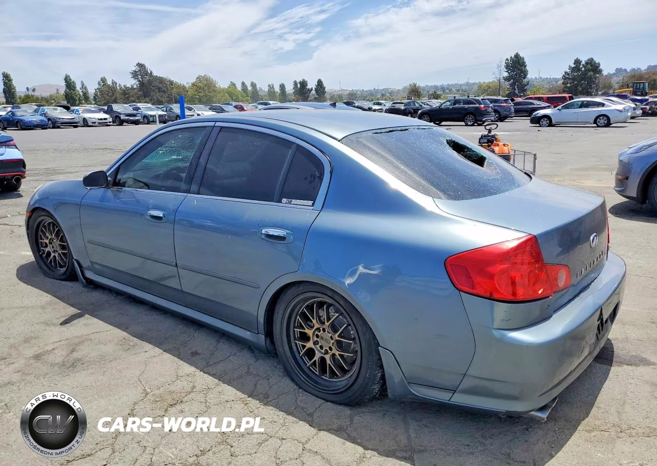 2006 Infiniti G35 Base VIN:JNKCV51E86M522168 - 2