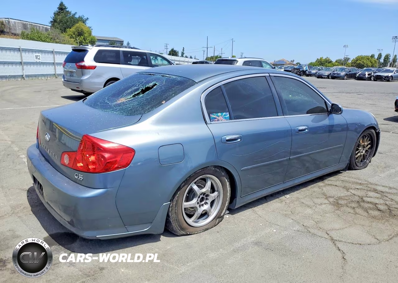 2006 Infiniti G35 Base VIN:JNKCV51E86M522168 - 3
