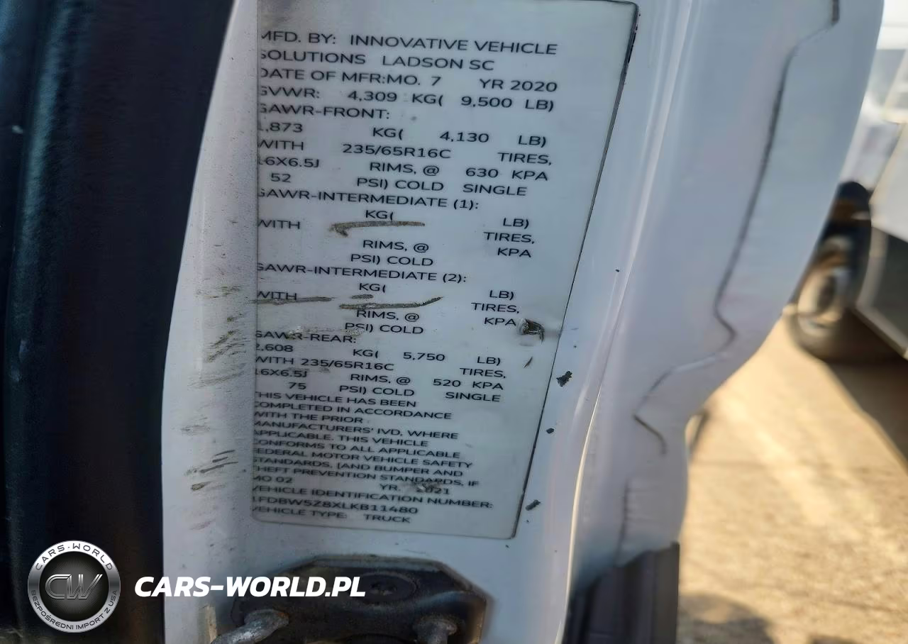 2020 Ford Transit Refrigerated Box Truck VIN:1FDBW5Z8XLKB11480 - 13
