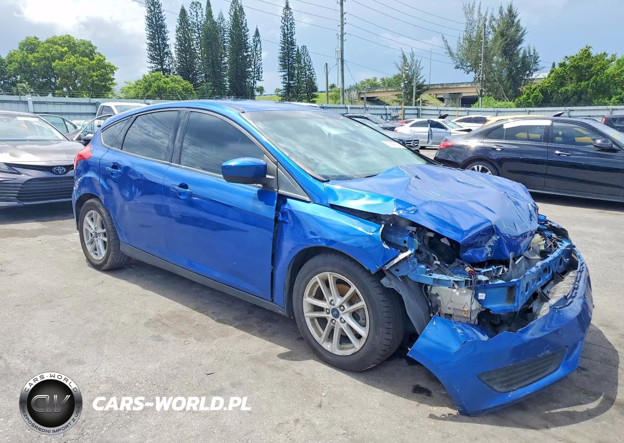 2018 Ford Focus Se VIN:1FADP3K2XJL268850 - 4