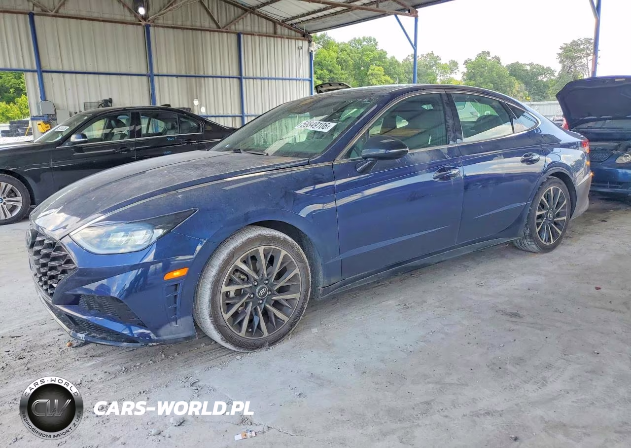 2020 Hyundai Sonata Sel Plus VIN:5NPEJ4J27LH020277 - 1