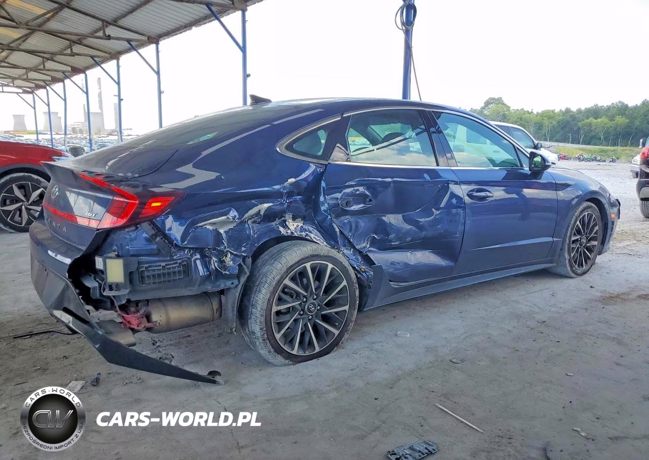 2020 Hyundai Sonata Sel Plus VIN:5NPEJ4J27LH020277 - 3
