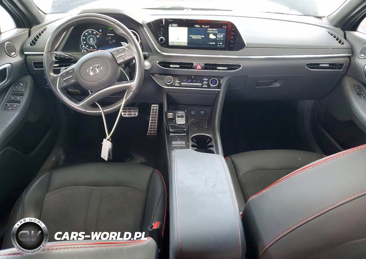 2020 Hyundai Sonata Sel Plus VIN:5NPEJ4J27LH020277 - 8