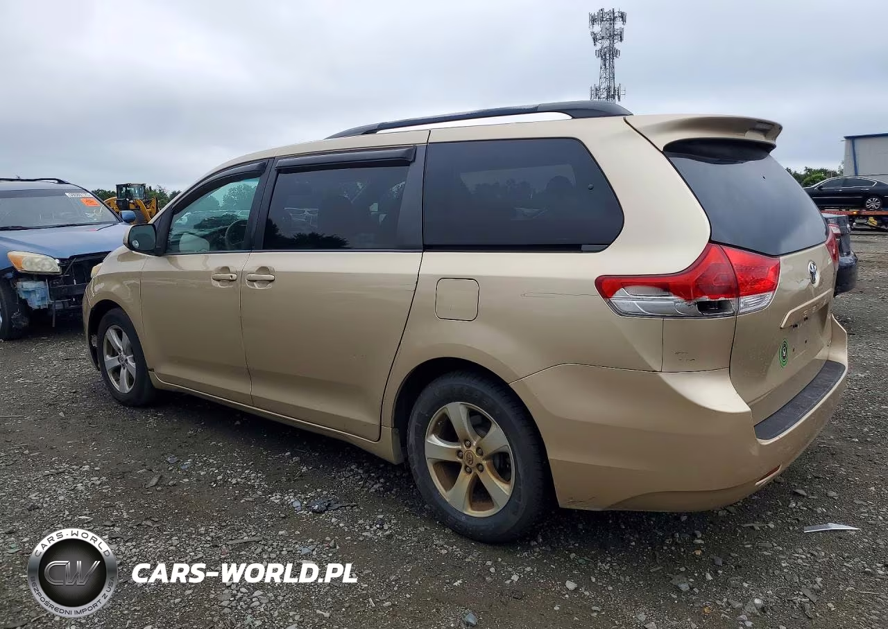 2011 Toyota Sienna Le VIN:5TDKK3DC2BS086517 - 2