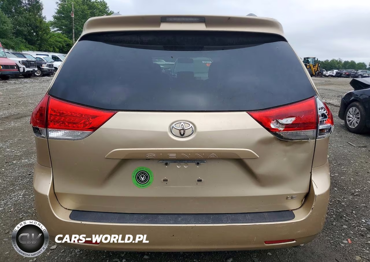 2011 Toyota Sienna Le VIN:5TDKK3DC2BS086517 - 6