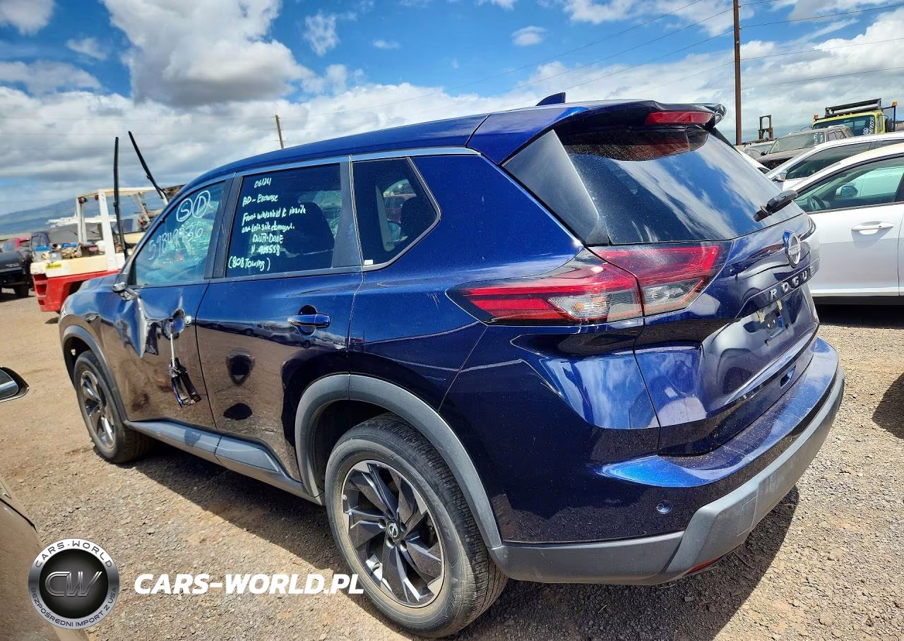 2025 Nissan Rogue Sv VIN:5N1BT3BA5SC815606 - 2