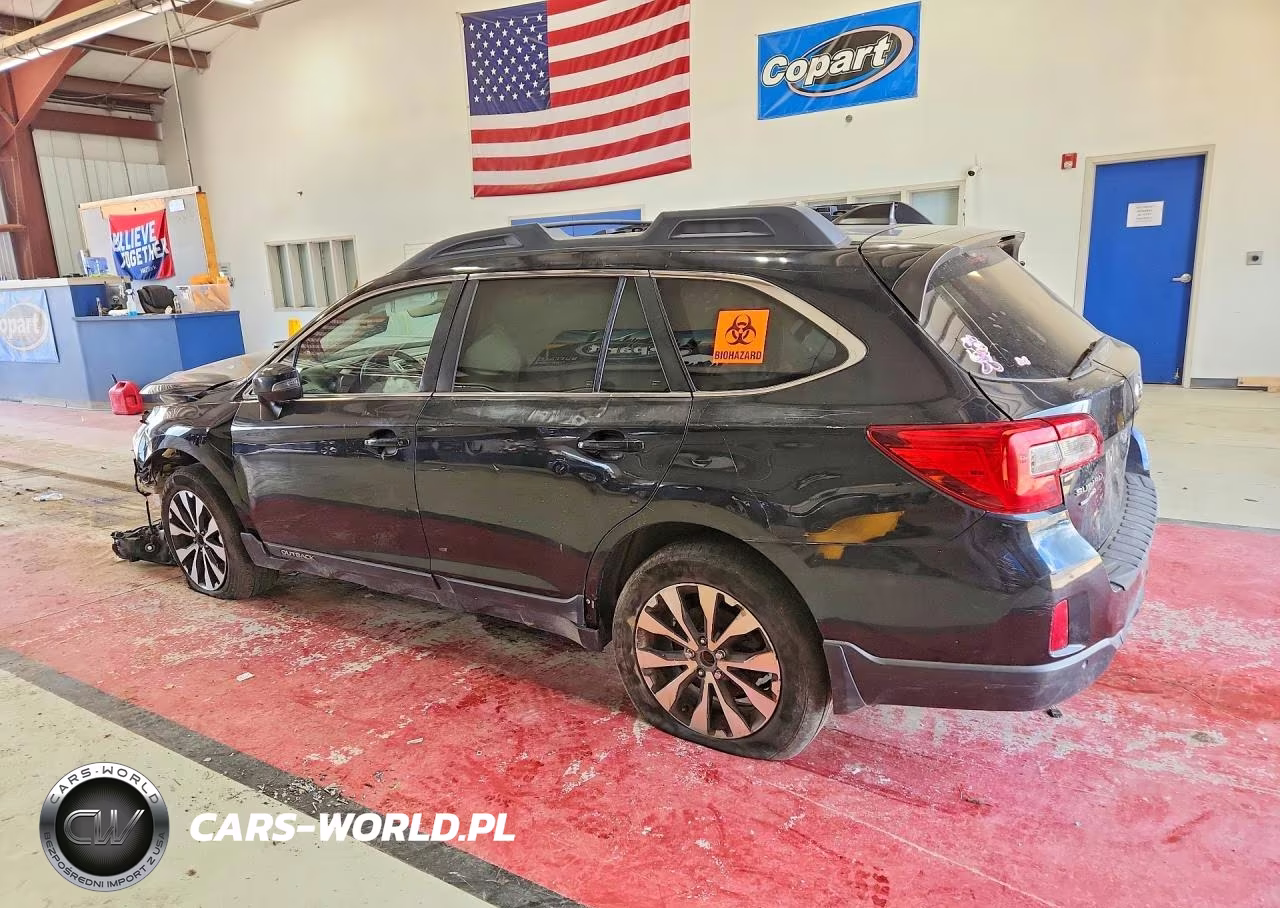 2017 Subaru Outback 2.5I Limited VIN:4S4BSANC0H3276731 - 2