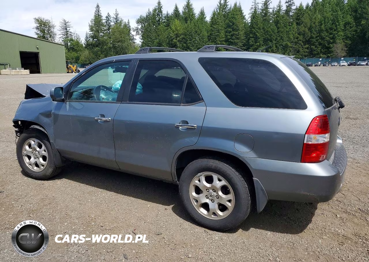 2001 Acura Mdx Touring VIN:2HNYD18641H505634 - 2