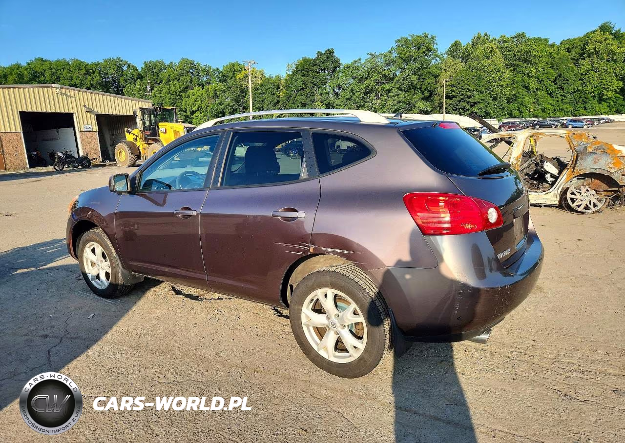 2008 Nissan Rogue S VIN:JN8AS58V08W120910 - 2