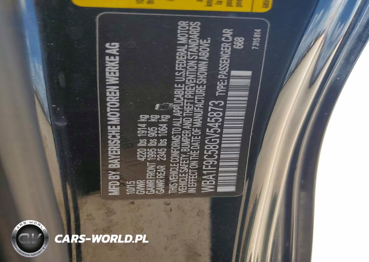 2016 BMW 228 I Sulev VIN:WBA1F9C58GV545873 - 12