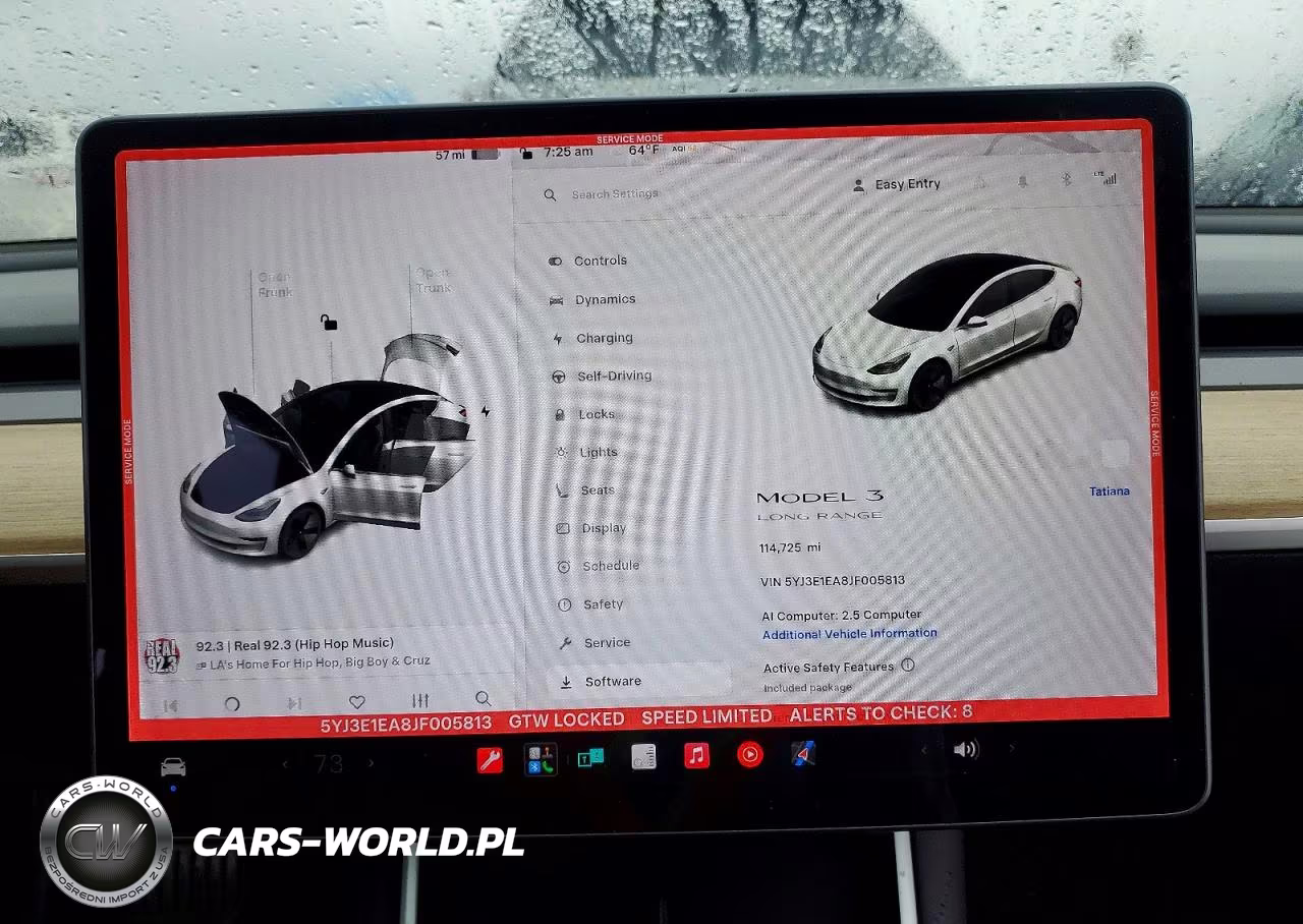 2018 Tesla Model 3 VIN:5YJ3E1EA8JF005813 - 9