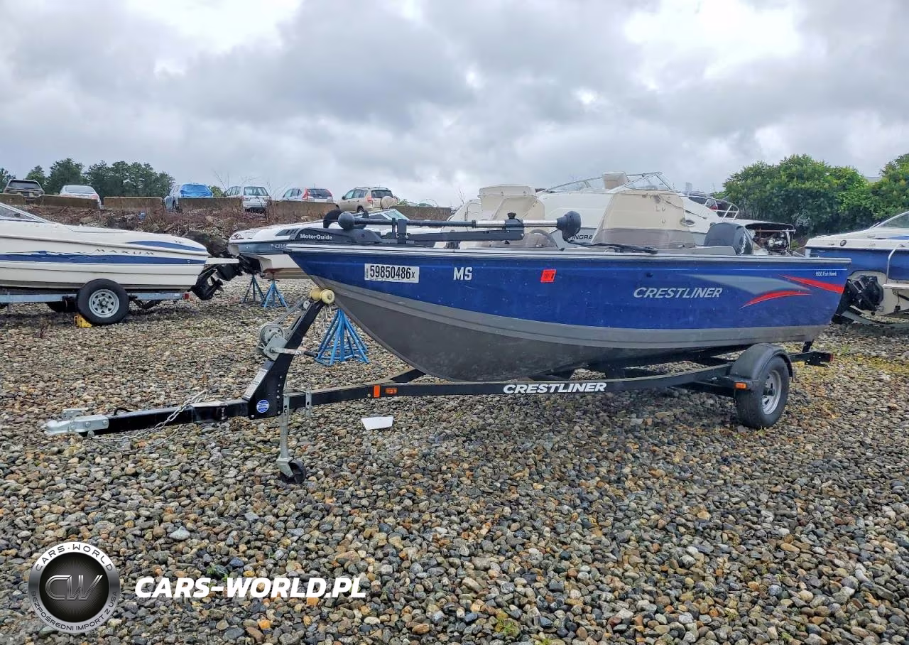 2014 Crestliner Fishing Boat VIN:LOT-3-59850486 - 2