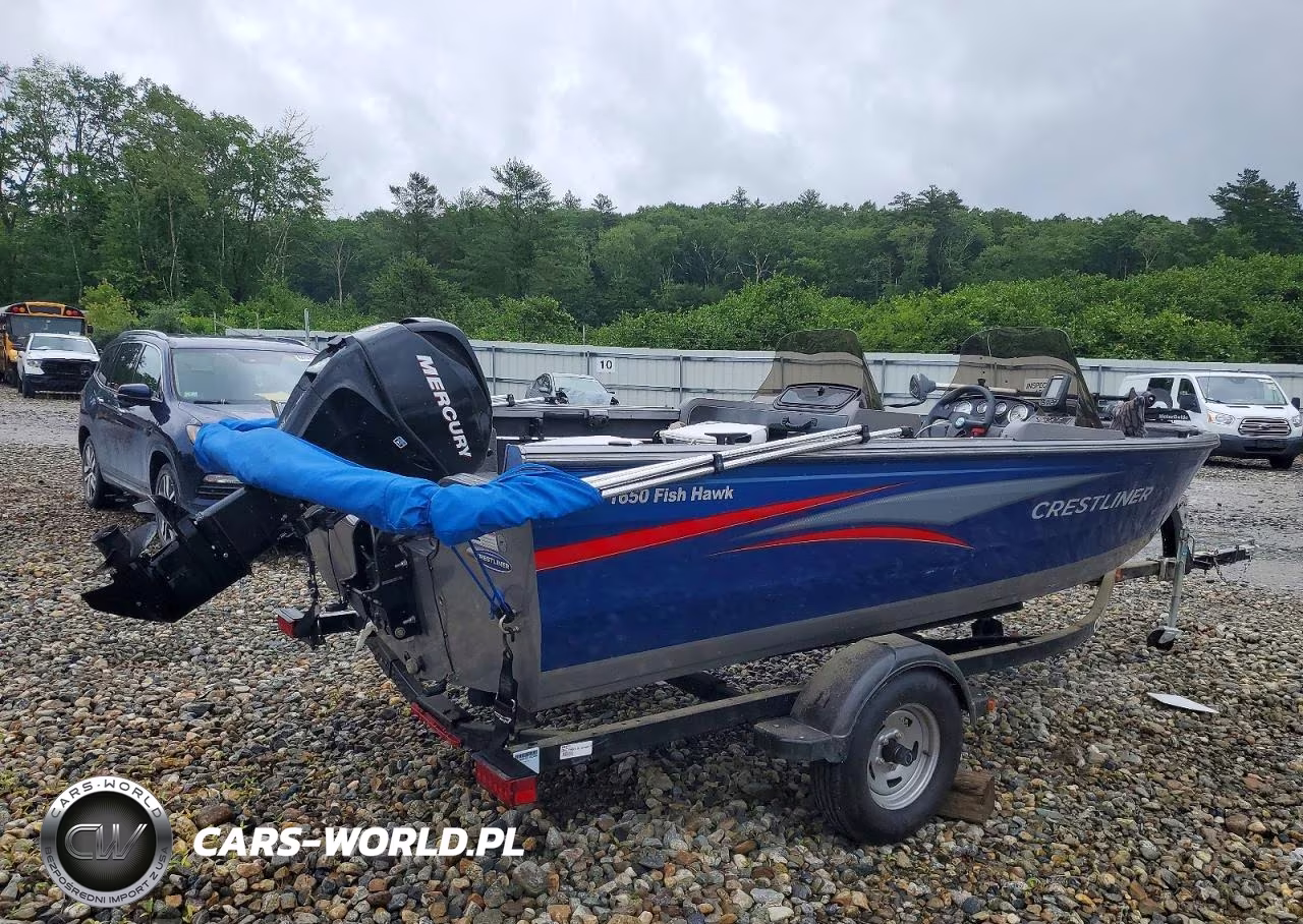 2014 Crestliner Fishing Boat VIN:LOT-3-59850486 - 4