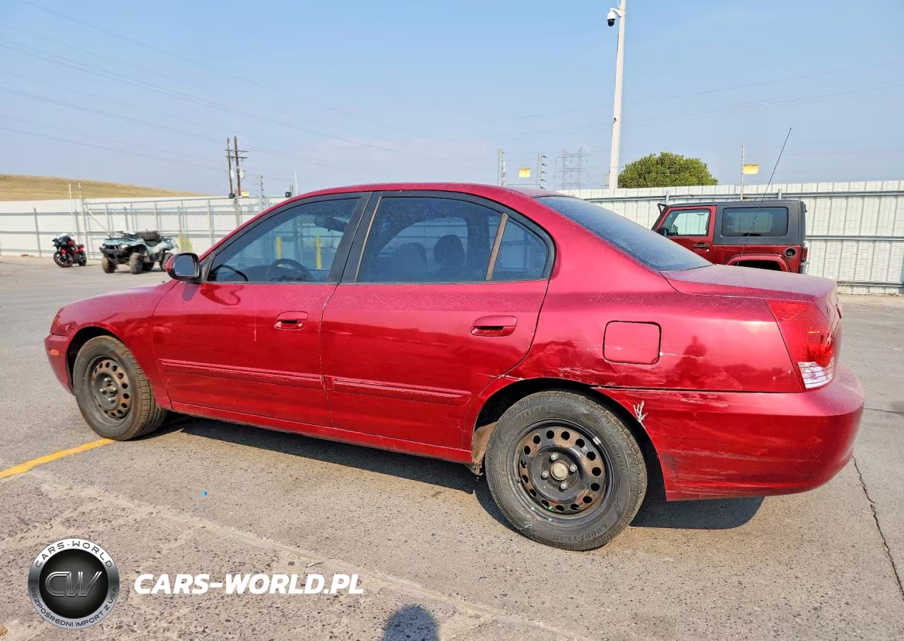 2004 Hyundai Elantra Gls VIN:KMHDN46D94U920997 - 2