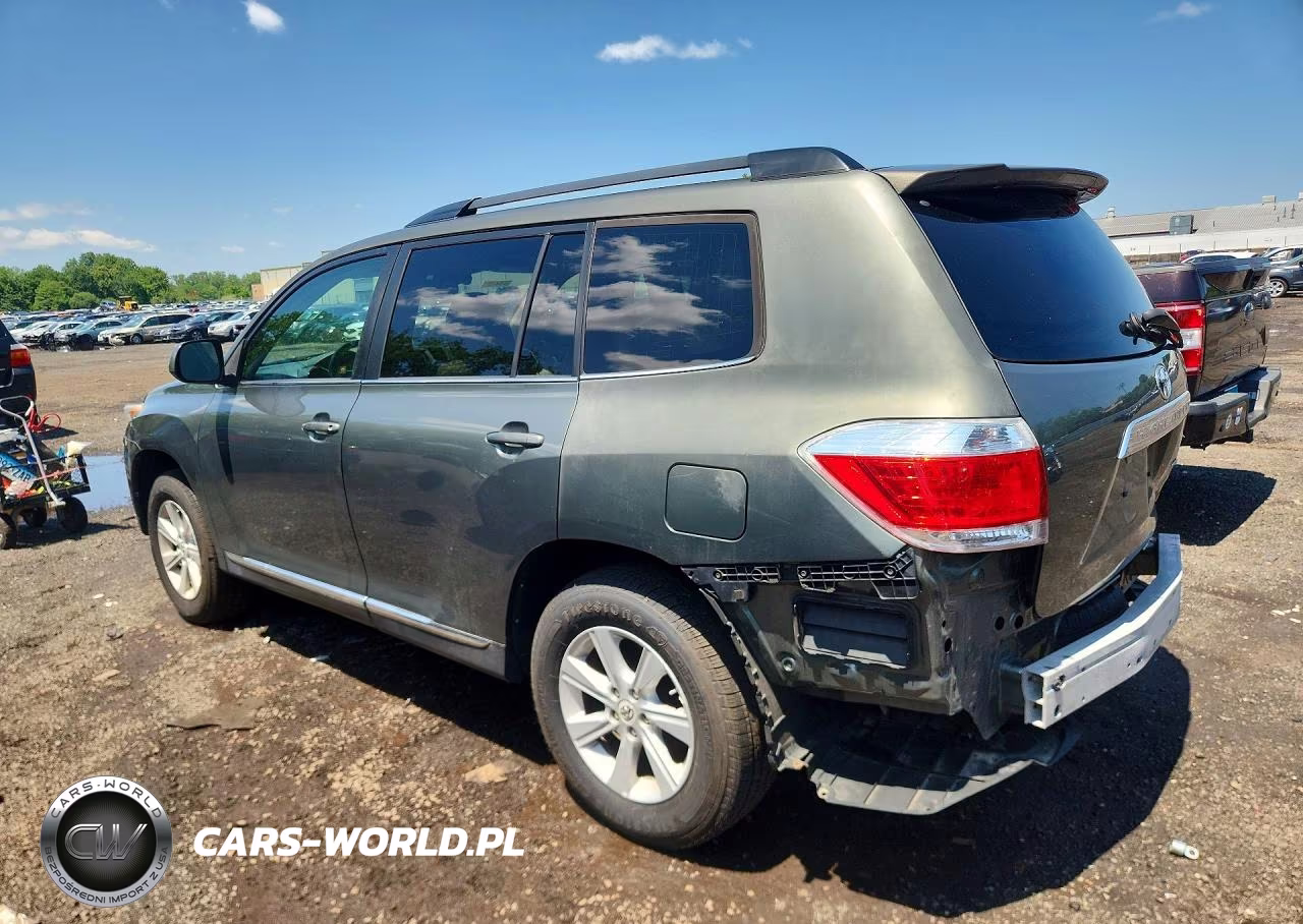 2013 Toyota Highlander Se VIN:5TDBK3EH5DS209837 - 2