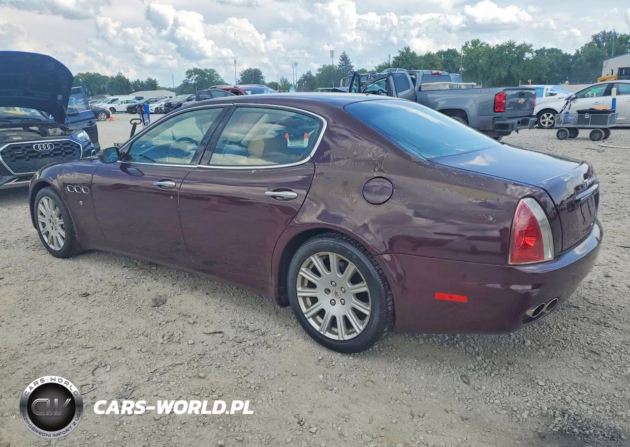 2005 Maserati Quattroporte VIN:ZAMCE39A050018478 - 2