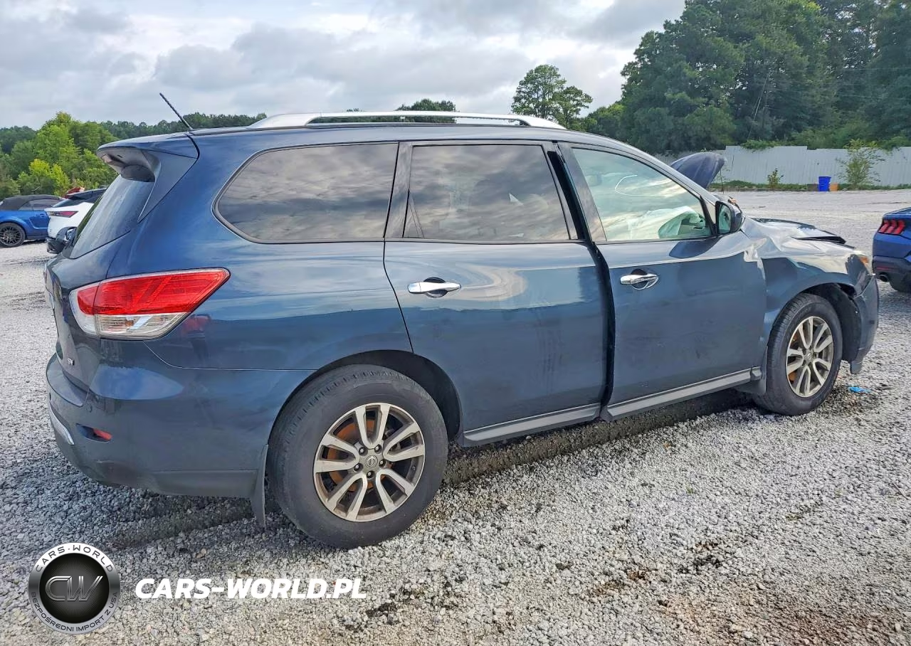 2015 Nissan Pathfinder Sv VIN:5N1AR2MN4FC719394 - 3