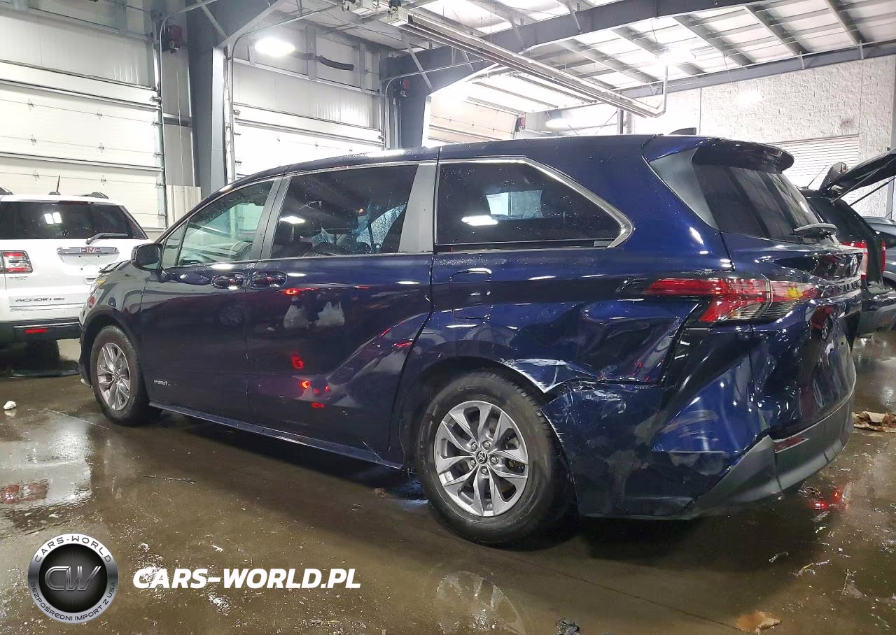 2021 Toyota Sienna Le VIN:5TDKRKEC0MS021169 - 2