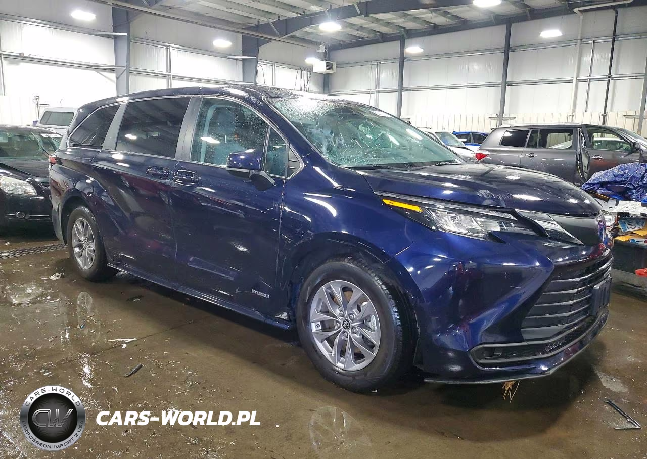 2021 Toyota Sienna Le VIN:5TDKRKEC0MS021169 - 4