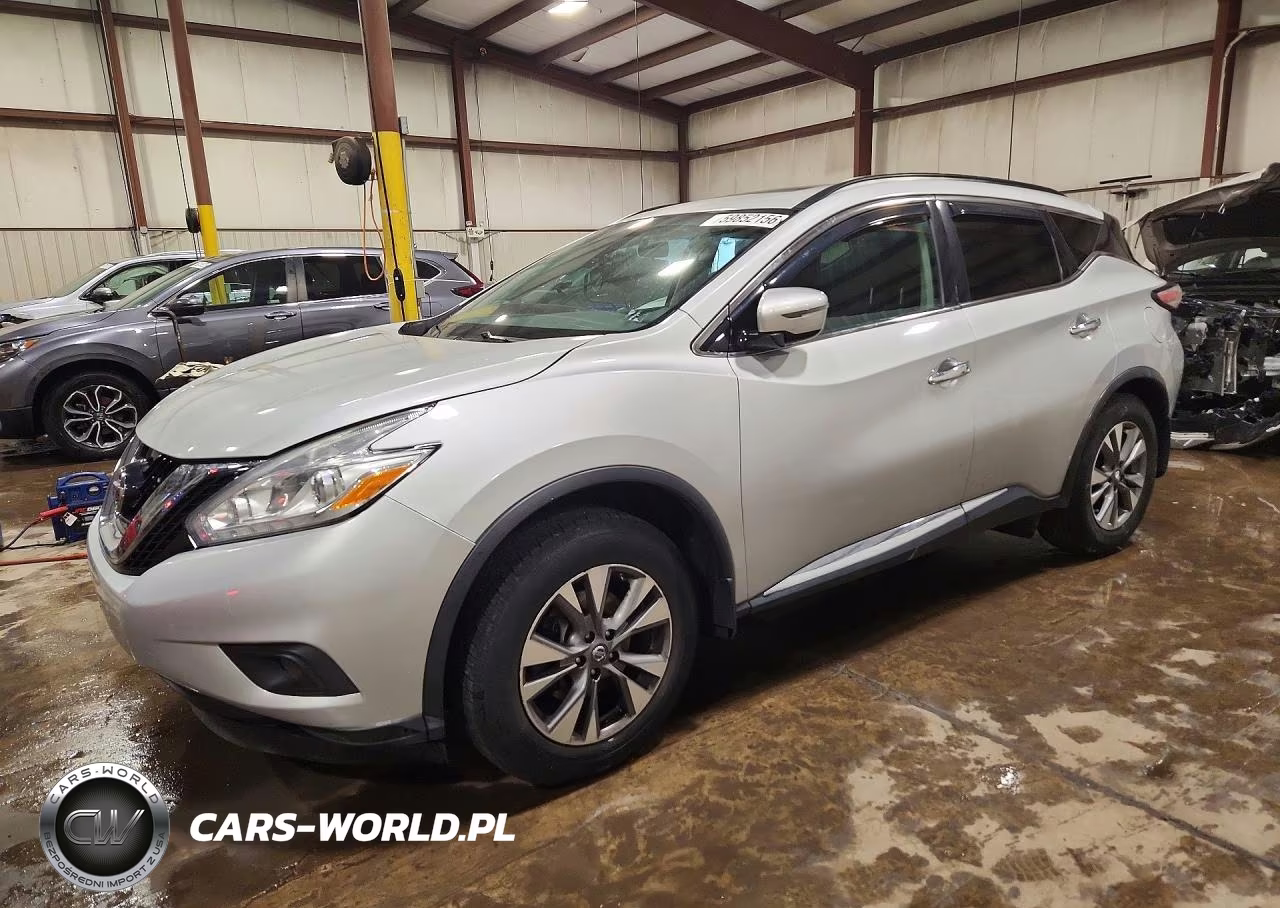 2016 Nissan Murano Sv VIN:5N1AZ2MH1GN105063 - 1