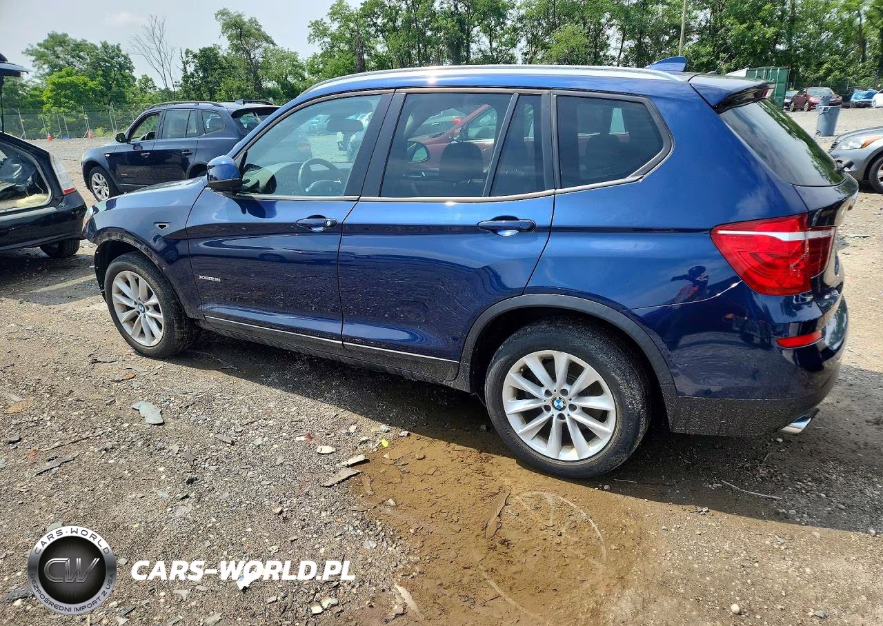 2016 BMW X3 xDrive28I VIN:5UXWX9C59G0D93509 - 2