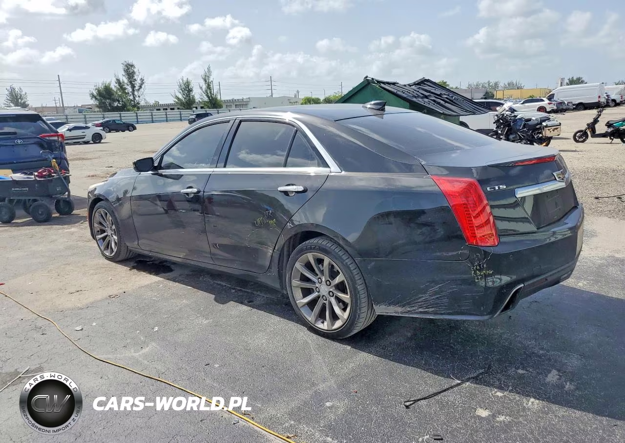 2018 Cadillac Cts Luxury VIN:1G6AR5SX3J0178328 - 2