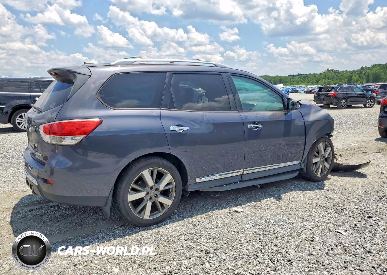 2014 Nissan Pathfinder Platinum VIN:5N1AR2MN7EC650926 - 3