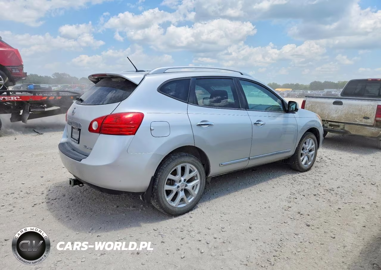 2012 Nissan Rogue S VIN:JN8AS5MV7CW356856 - 3