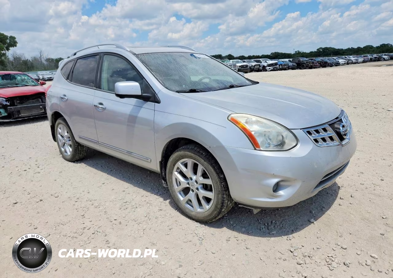 2012 Nissan Rogue S VIN:JN8AS5MV7CW356856 - 4
