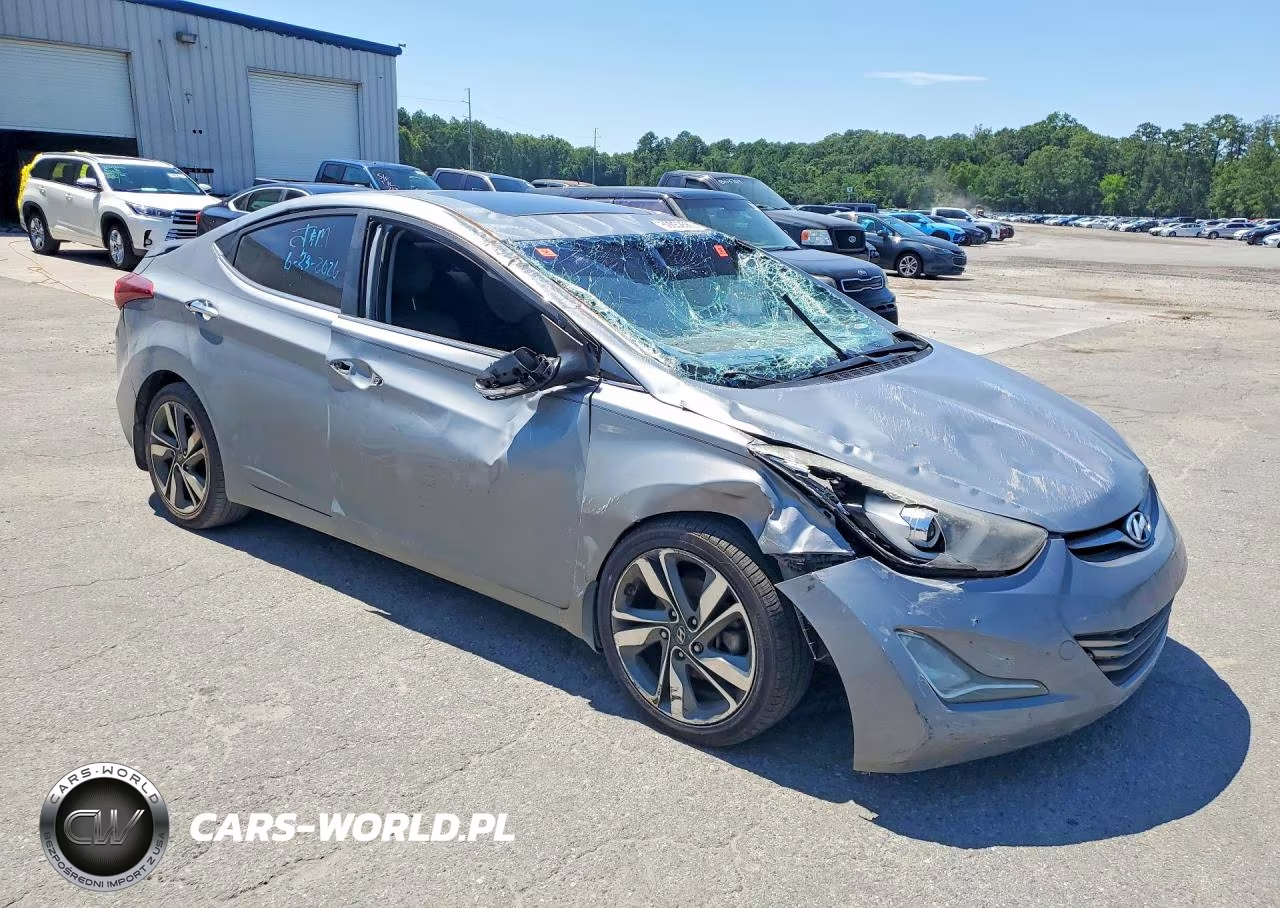 2015 Hyundai Elantra Limited VIN:KMHDH4AE8FU426303 - 4