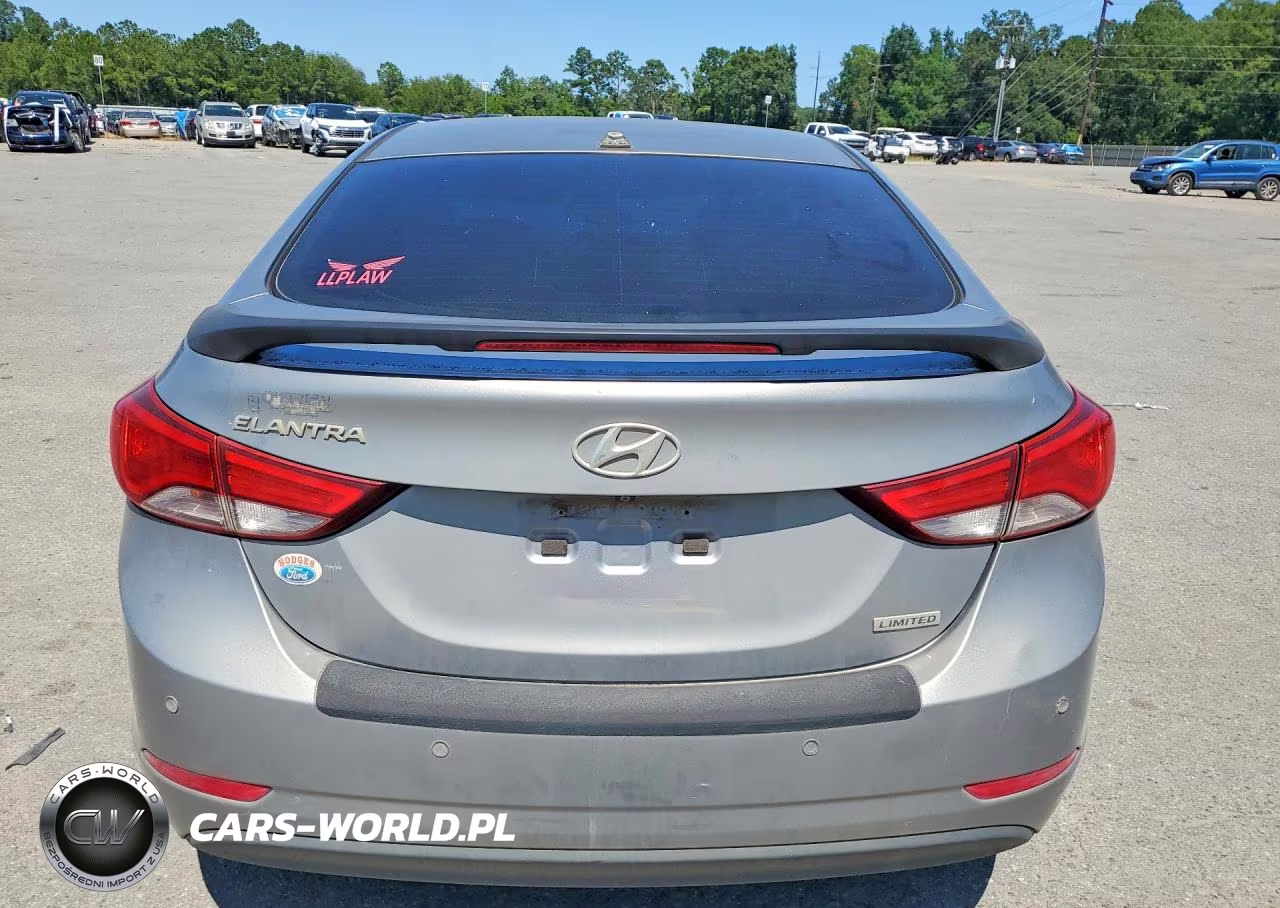 2015 Hyundai Elantra Limited VIN:KMHDH4AE8FU426303 - 6