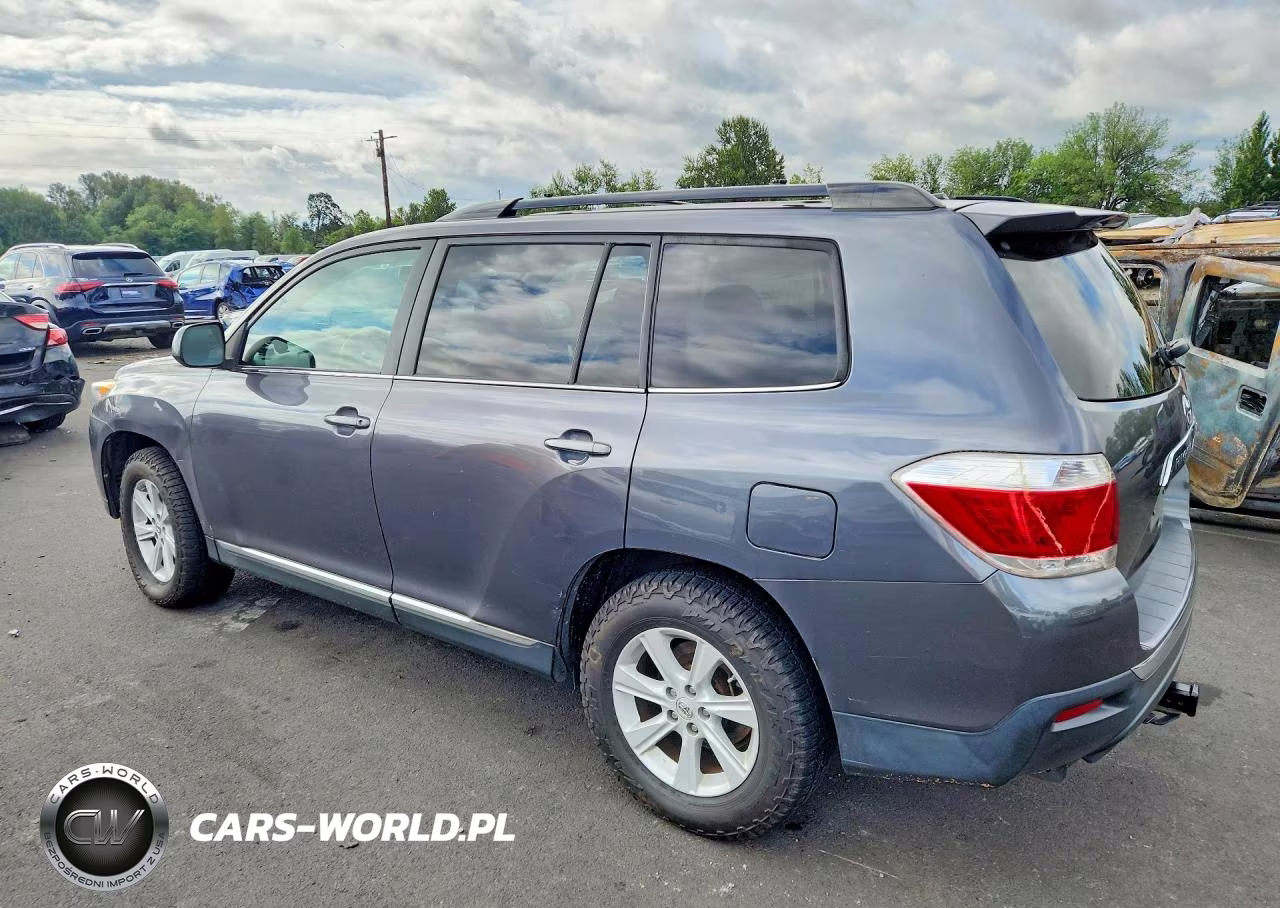 2012 Toyota Highlander Se VIN:5TDBK3EH1CS121379 - 2