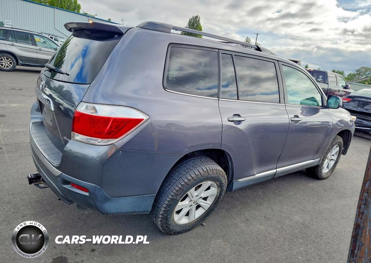 2012 Toyota Highlander Se VIN:5TDBK3EH1CS121379 - 3