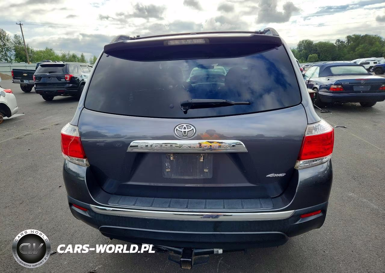 2012 Toyota Highlander Se VIN:5TDBK3EH1CS121379 - 6