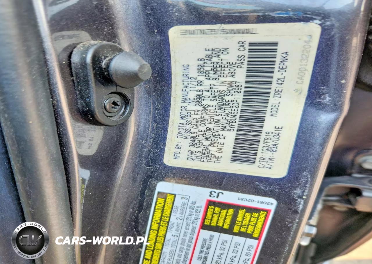 2013 Toyota Corolla Le VIN:5YFBU4EE2DP110987 - 12