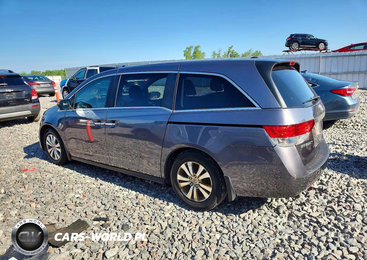 2014 Honda Odyssey Exl VIN:5FNRL5H62EB075280 - 2