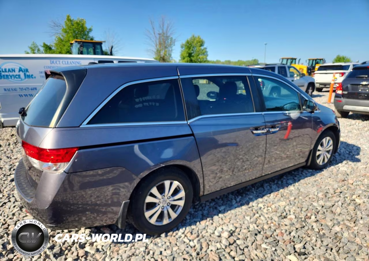2014 Honda Odyssey Exl VIN:5FNRL5H62EB075280 - 3