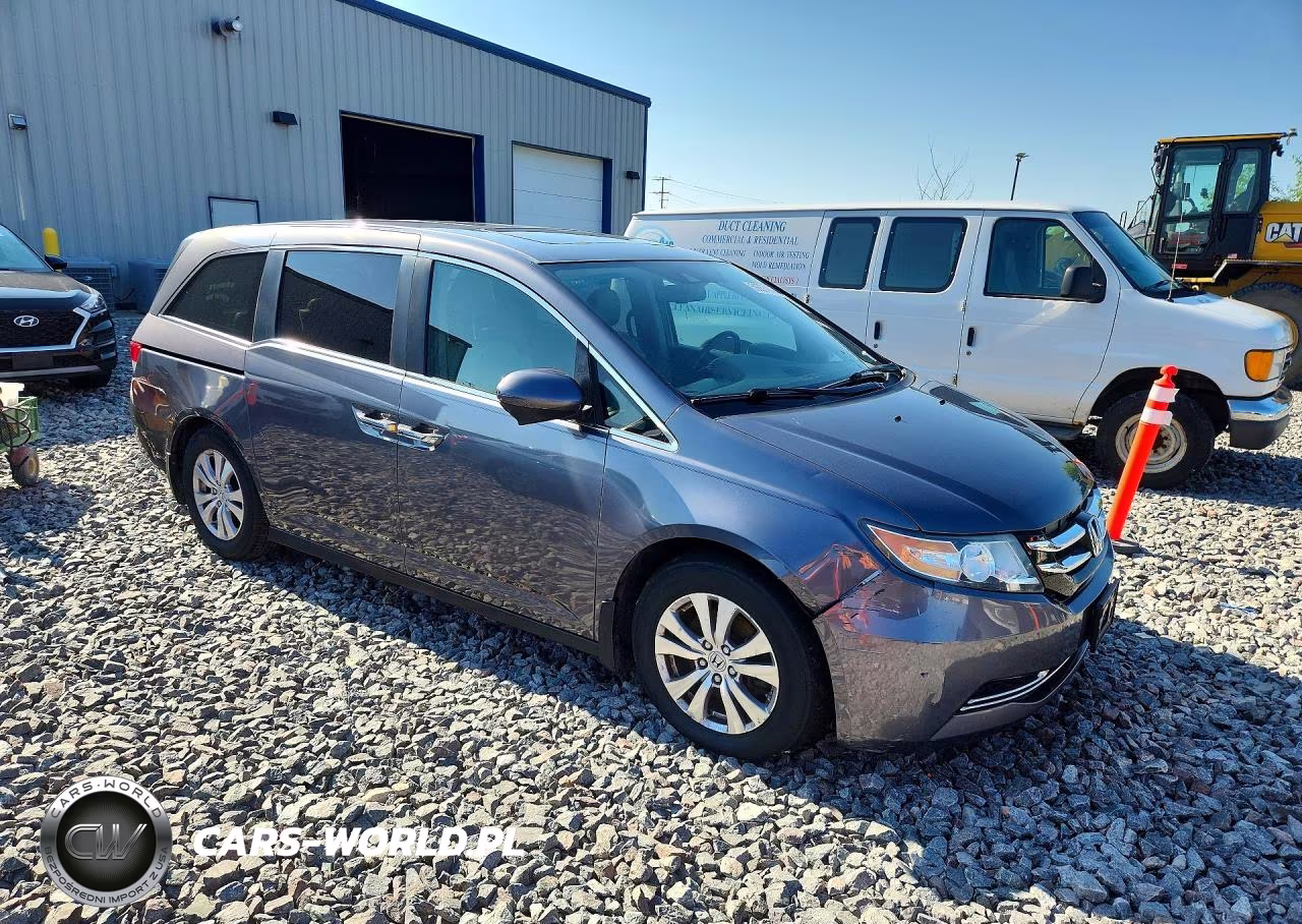 2014 Honda Odyssey Exl VIN:5FNRL5H62EB075280 - 4