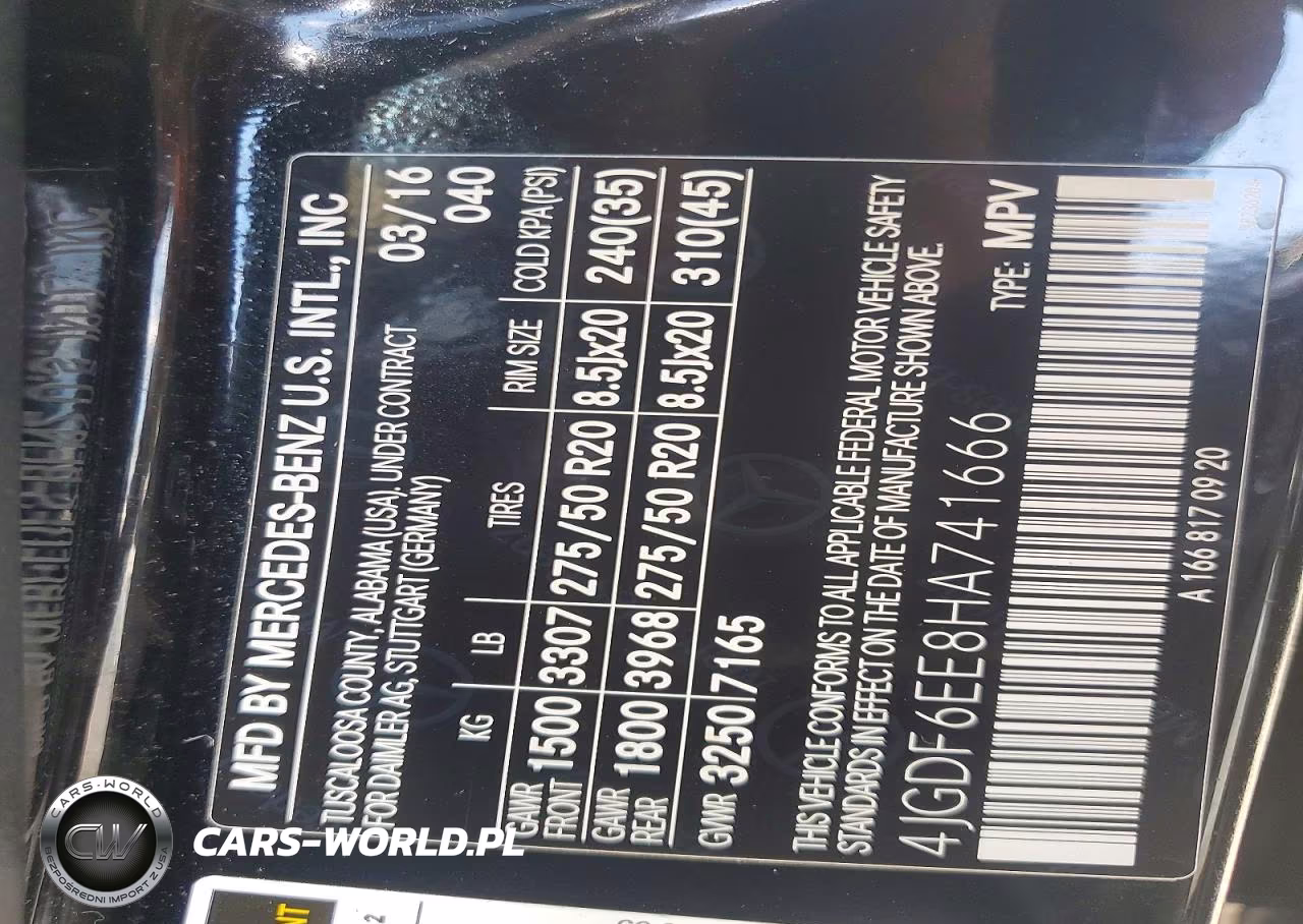 2017 Mercedes-Benz Gls 450 4Matic VIN:4JGDF6EE8HA741666 - 13