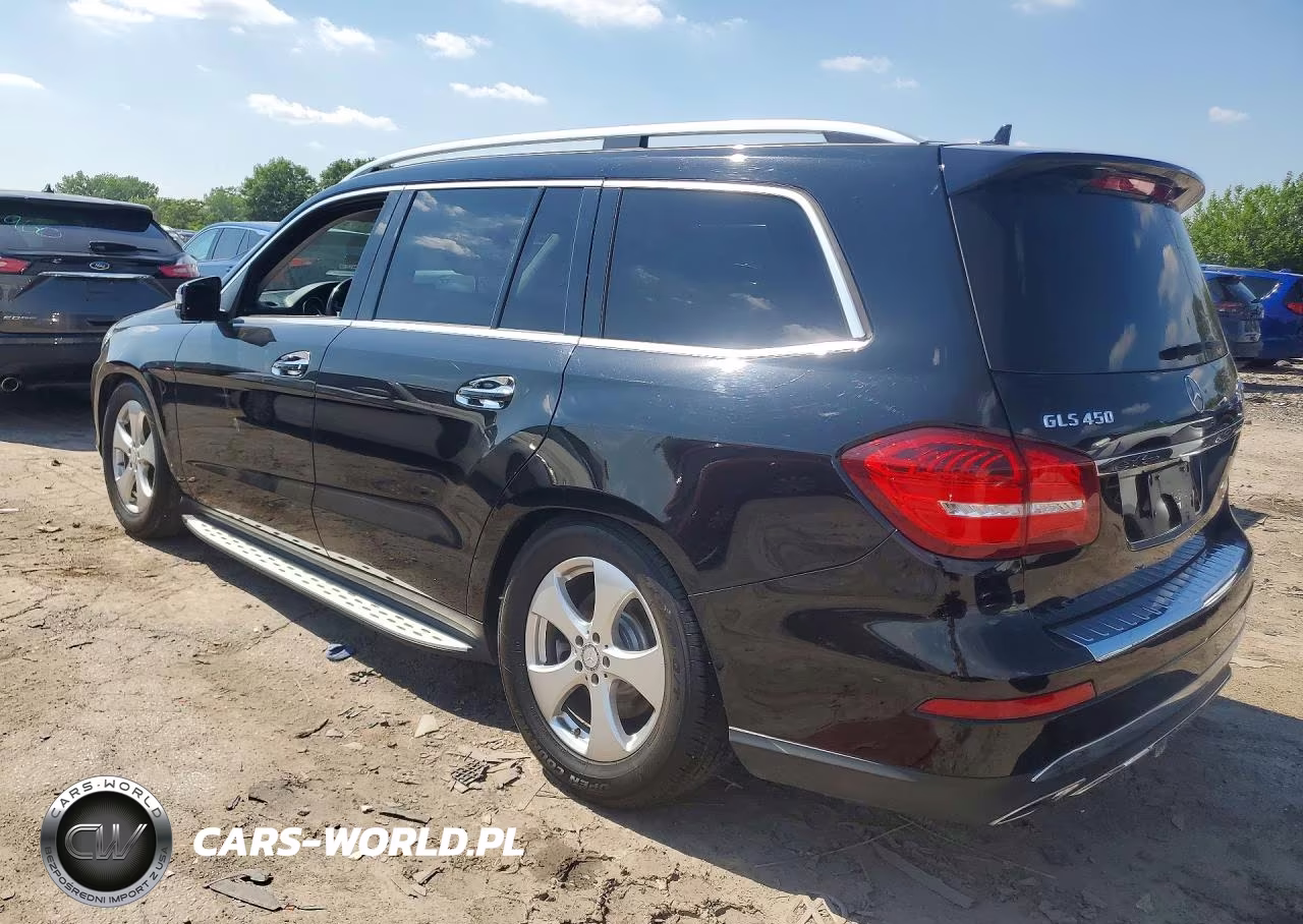 2017 Mercedes-Benz Gls 450 4Matic VIN:4JGDF6EE8HA741666 - 2