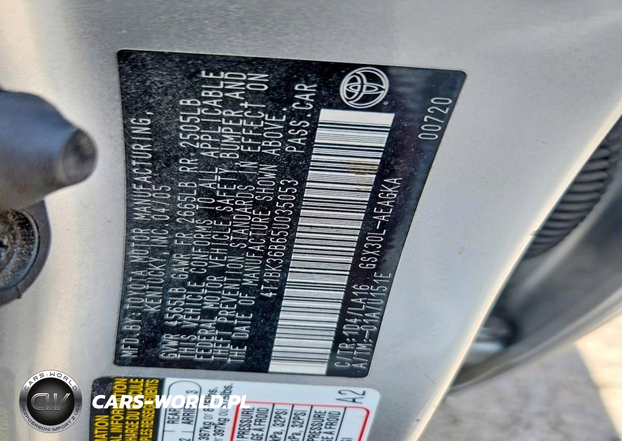 2005 Toyota Avalon Xls VIN:4T1BK36B65U035053 - 13