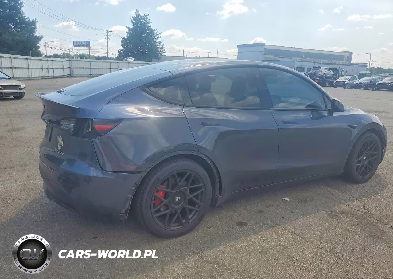 2022 Tesla Model Y VIN:7SAYGDEF2NF399024 - 3