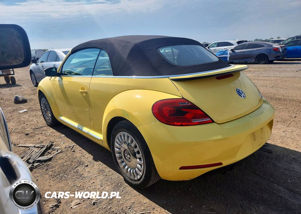 2013 Volkswagen Beetle VIN:3VW5X7AT6DM821459 - 2